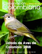 No. 5: Listado de Aves de Colombia 2008
