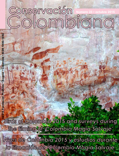Revista Conservación Colombiana 23